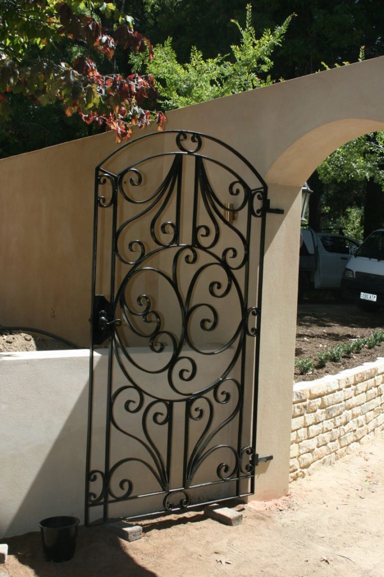 spanishstylewroughtirongatewitharchedtop GATE AUTOMATION ADELAIDE
